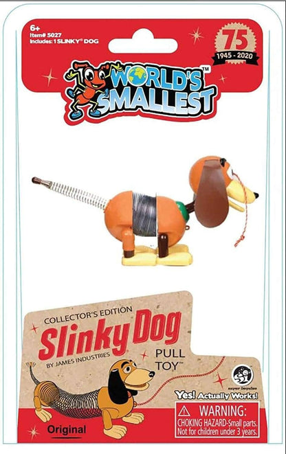 World's Smallest Slinky Dog Toy