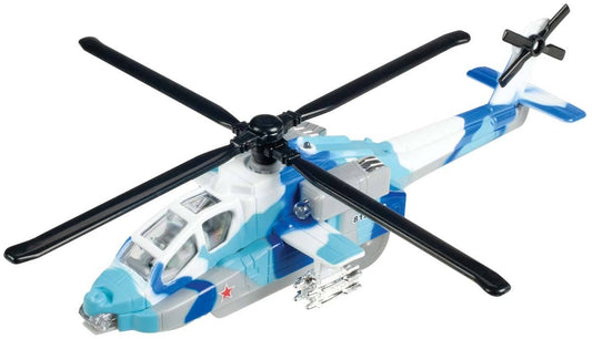 Sonic Gunship Helicopter, Pull Back Action