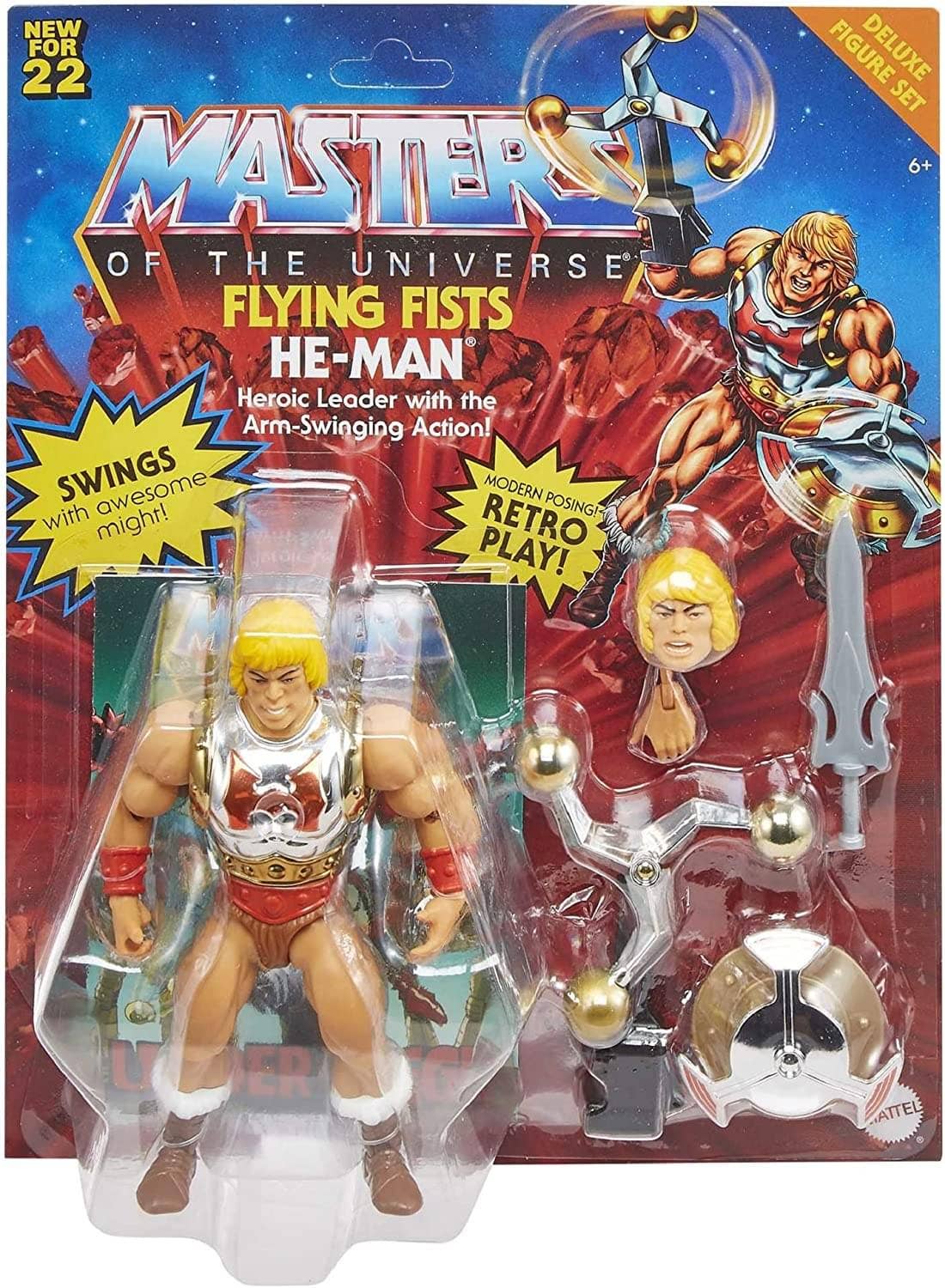 MOTU Origins 5.5 Inch Figure | Flying Fists He-Man