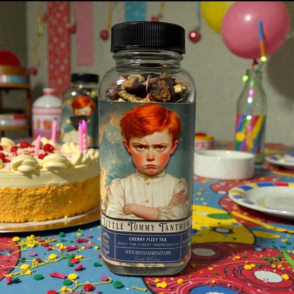 Little Timmy Tantrum Pity Party Tea Fizzy Grapefruit Cherry