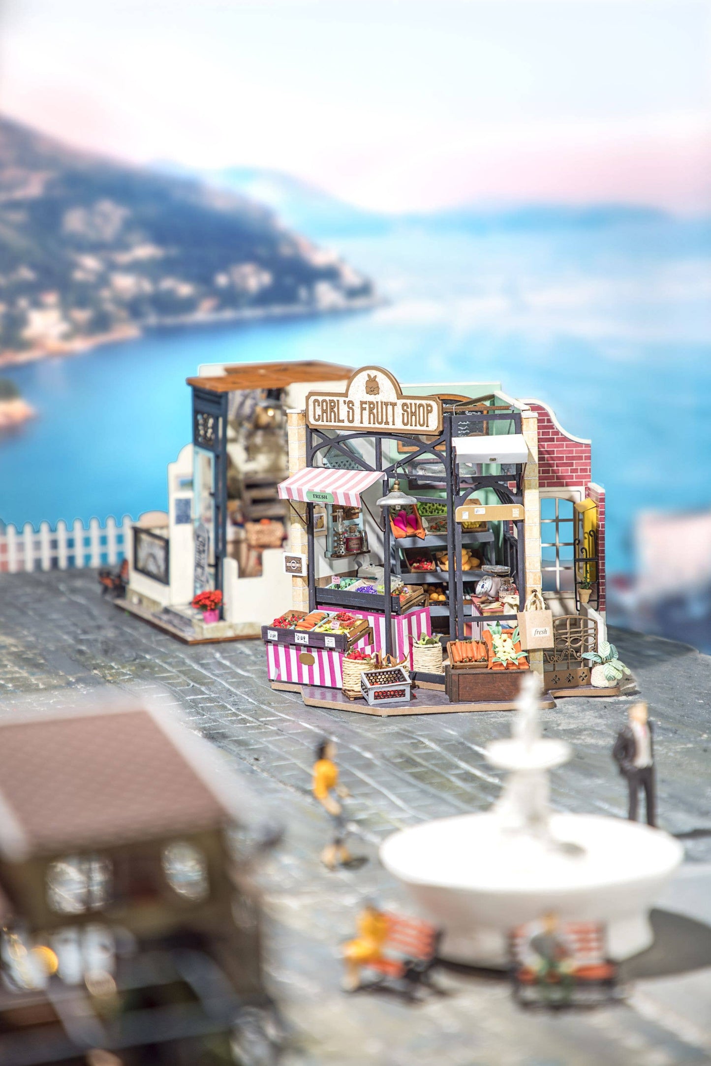 DIY Miniature House Kit: Fruit Shop