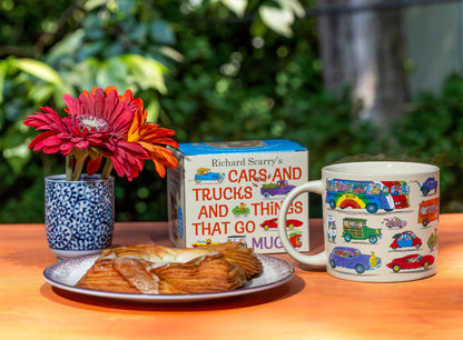 Unemployed Philosophers Guild - Richard Scarry Cars and Trucks Heat-Transforming Mug