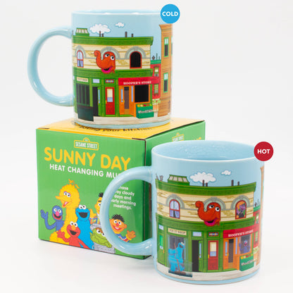 Unemployed Philosophers Guild - Sesame Street Sunny Day Heat-Changing Coffee Mug