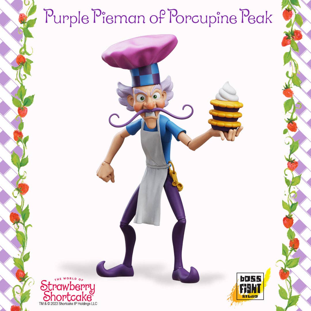 Boss Fight Studio: Action Figures and Collectibles - Strawberry Shortcake Deluxe Action Figure: Purple Pieman