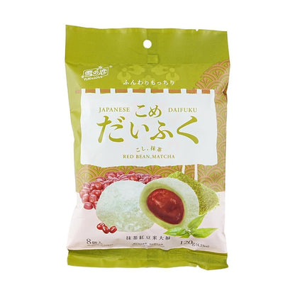 Rice Mochi Matcha Red Bean- 4.23oz