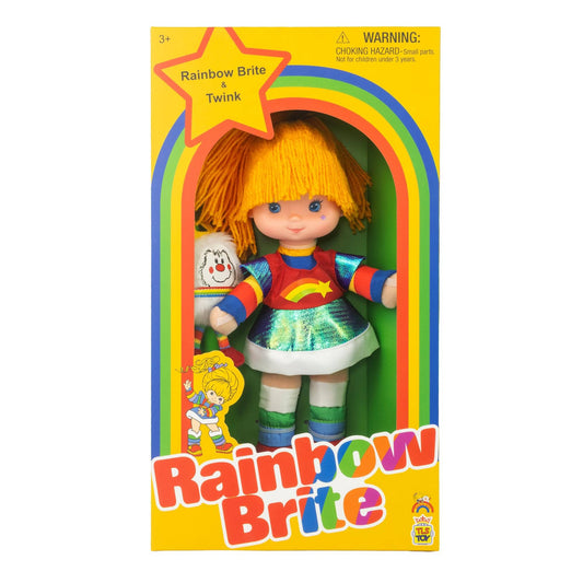 Toynk - Rainbow Brite & Twink (Classic) 9 Inch Plush Doll