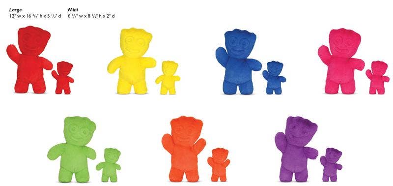 Spk Red Character Embossed Plush