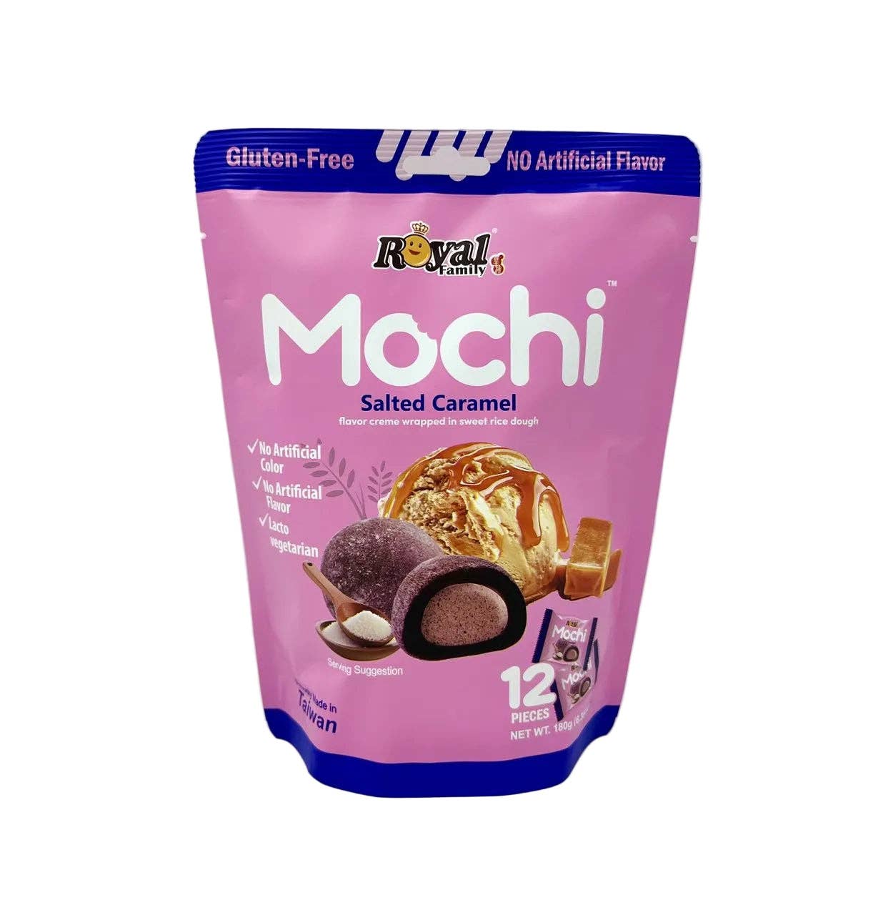 Royal Family Salted Caramel Mochi 180g (Taiwan)