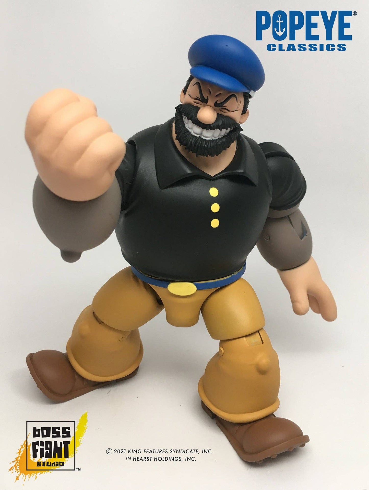 Boss Fight Studio: Action Figures and Collectibles - Popeye Classics Action Figure: Bluto Action Figure