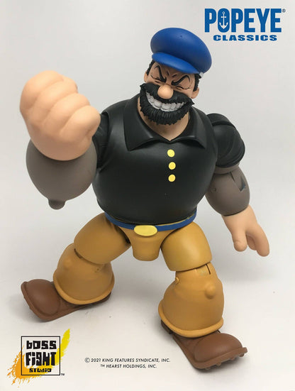 Boss Fight Studio: Action Figures and Collectibles - Popeye Classics Action Figure: Bluto Action Figure