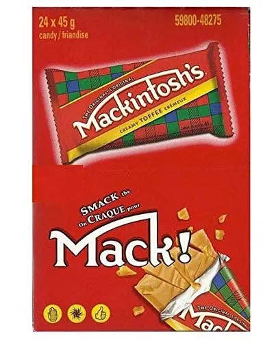 Nestle Mackintosh Creamy Toffee 45g, case 24ct: Default Title