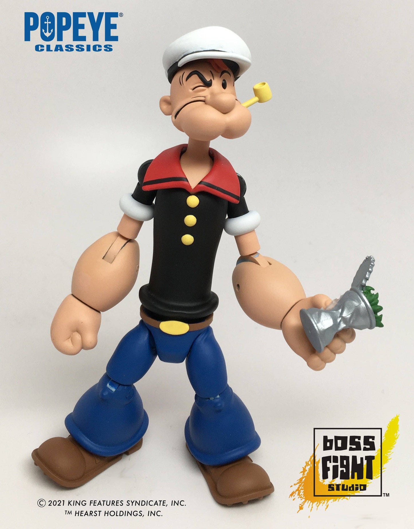 Boss Fight Studio: Action Figures and Collectibles - Popeye Classics Action Figure: Popeye the Sailor Man