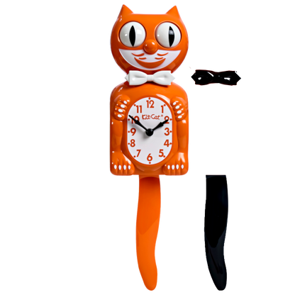 Kit-Cat Klock - Orange Harvest Kit-Cat Klock