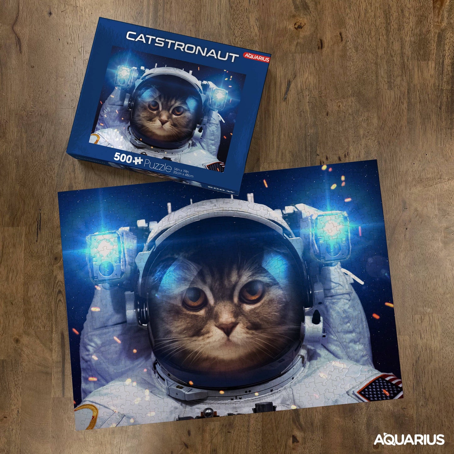 Catstronaut 500 Piece Jigsaw Puzzle