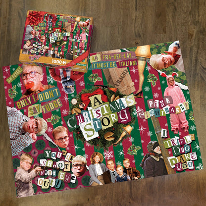 A Christmas Story - Wrapping Paper 1000 Piece Jigsaw Puzzle