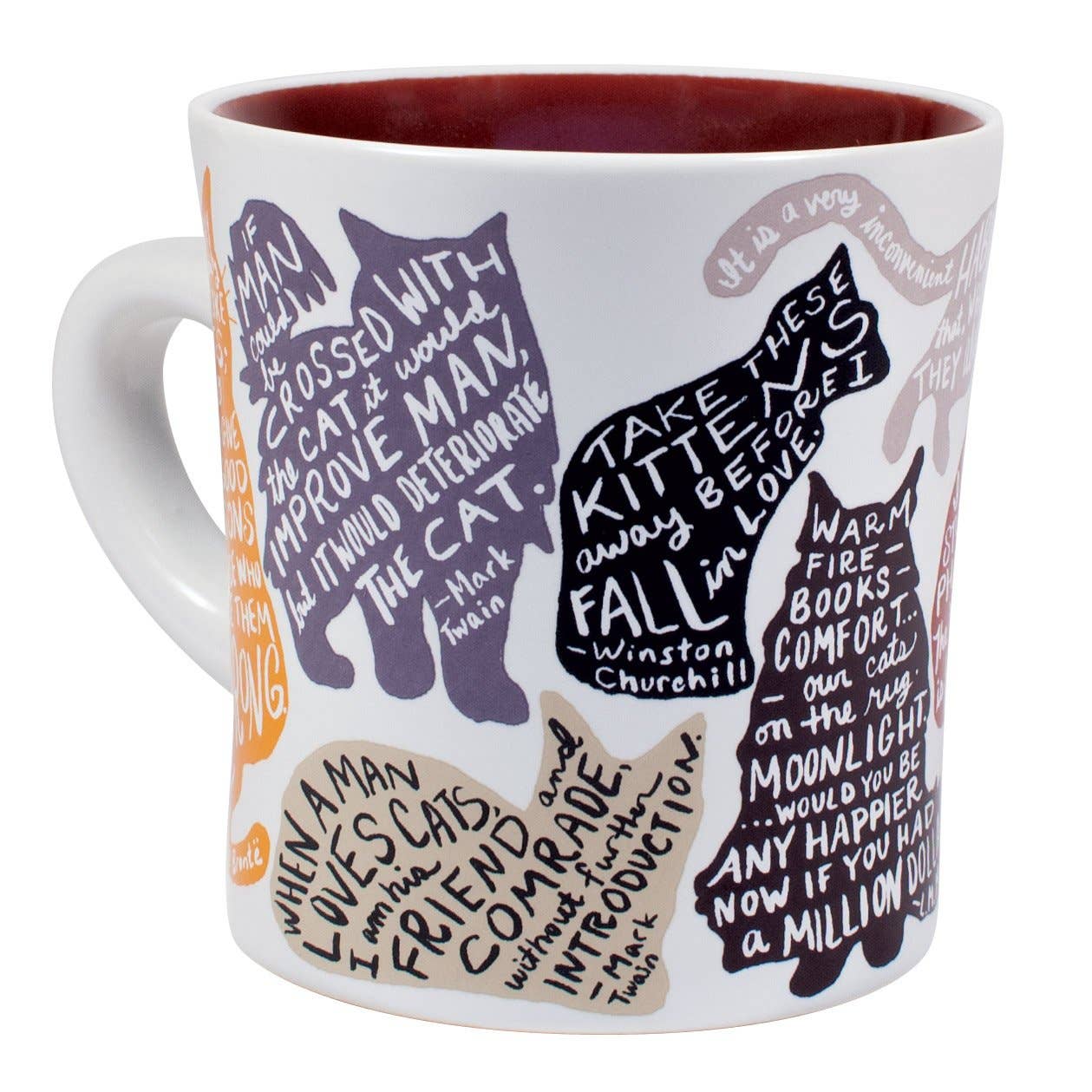 Literature Cat Quotes Coffee Mug