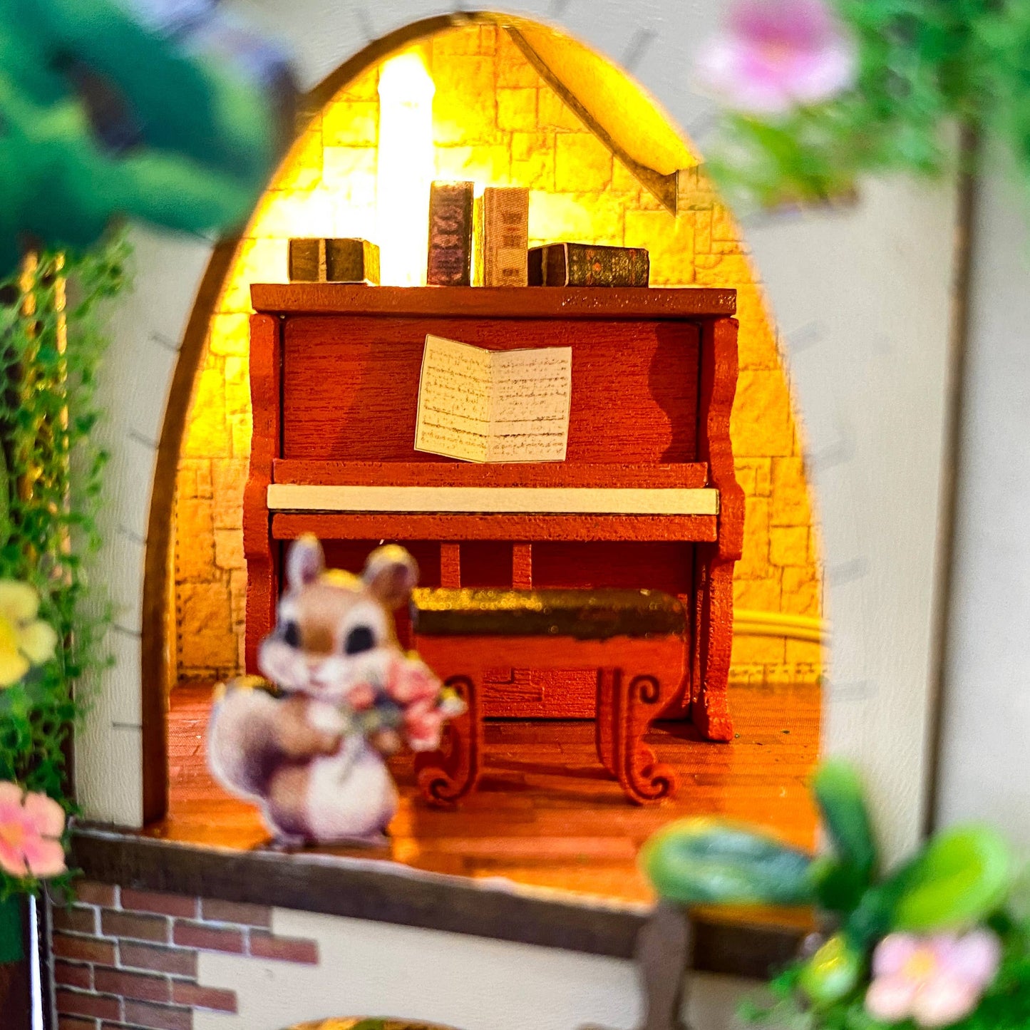 DIY Miniature House Kit: Birchwood Villa