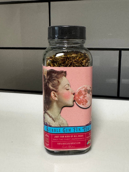 Montana Farmacy - Bubble Gum Fun K-pop the Moon Tea in glass Jar