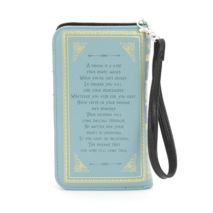 Cinderella Book Wallet in Vinyl