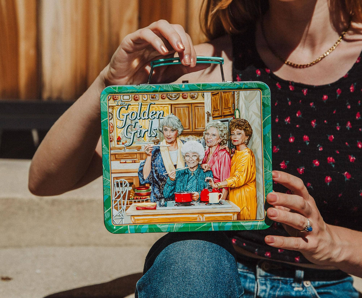 Toynk - The Golden Girls Cast Retro Metal Lunchbox | Toynk Exclusive