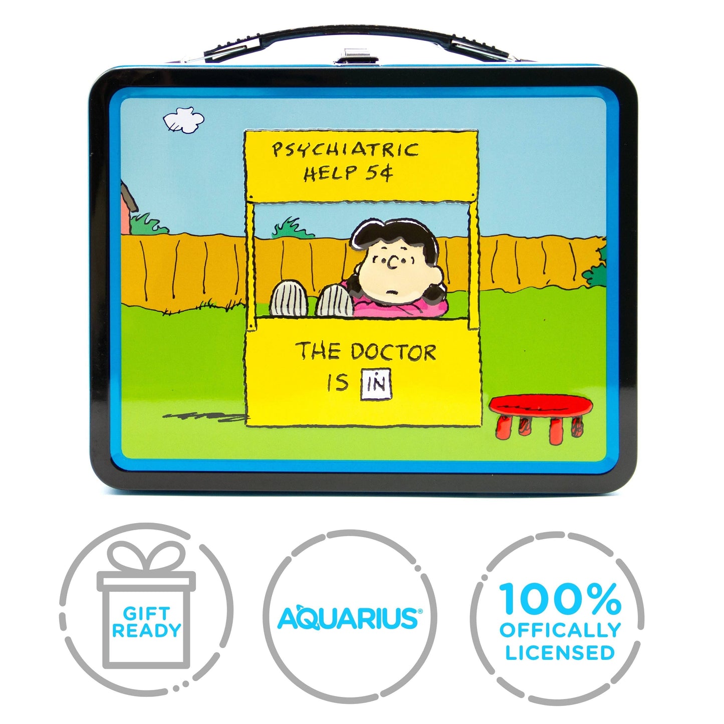 Peanuts Lucy Psychiatrist Fun Box