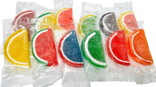 10LB Box Individually Wrapped Fruit Slices - BULK