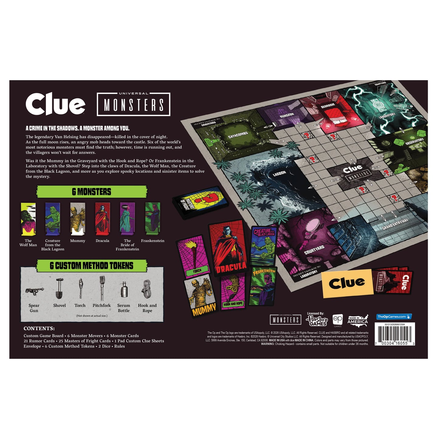 Clue: Universal Monsters