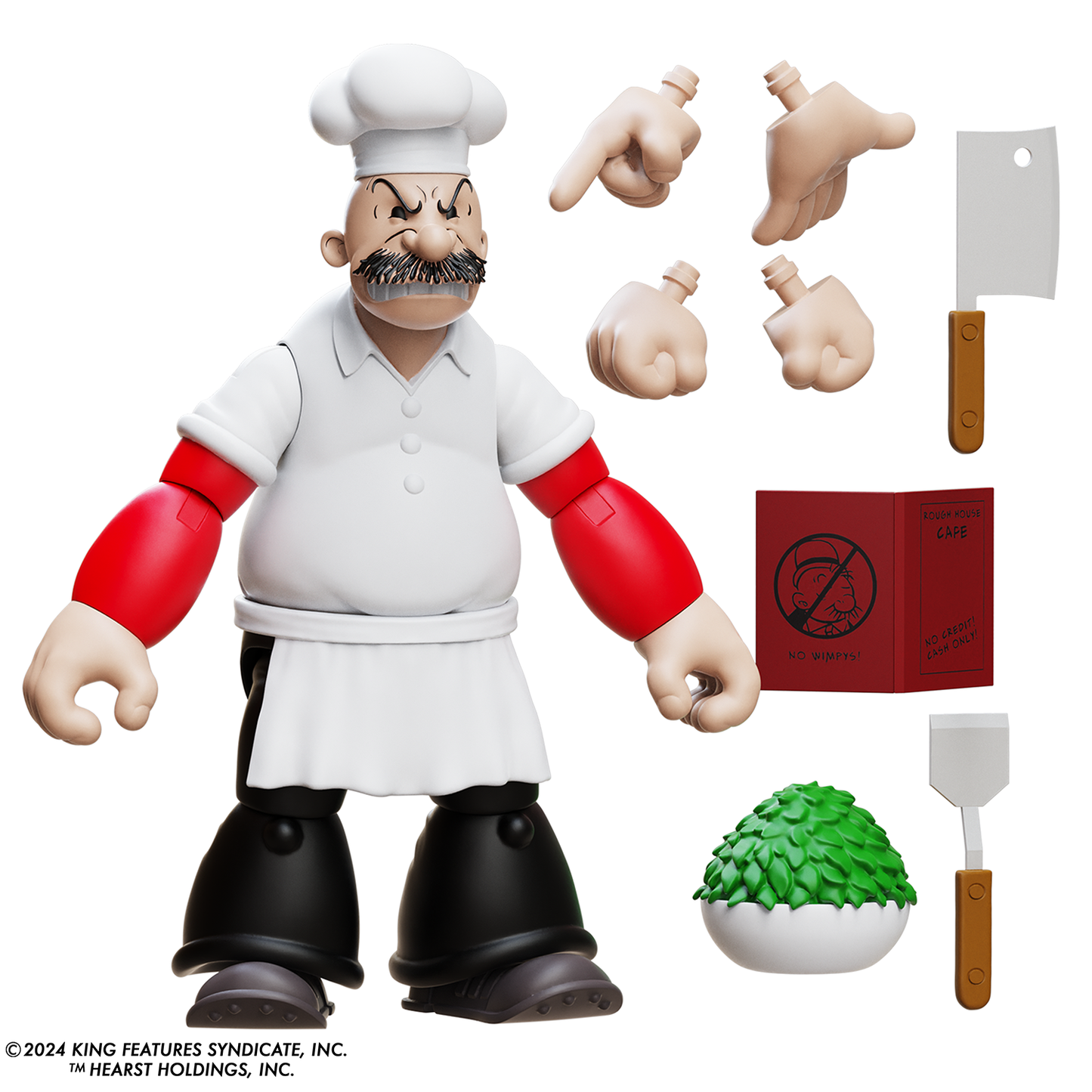 Boss Fight Studio: Action Figures and Collectibles - Popeye Classics Action Figure: Rough-House