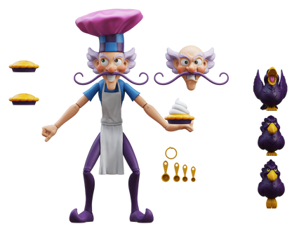 Boss Fight Studio: Action Figures and Collectibles - Strawberry Shortcake Deluxe Action Figure: Purple Pieman