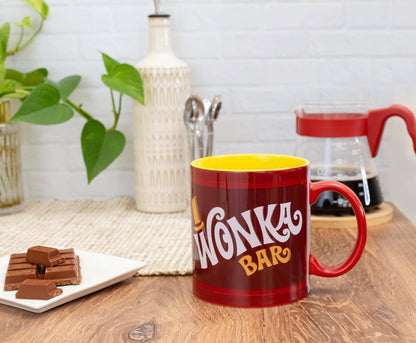 Toynk - Willy Wonka Bar 20oz Ceramic Mug