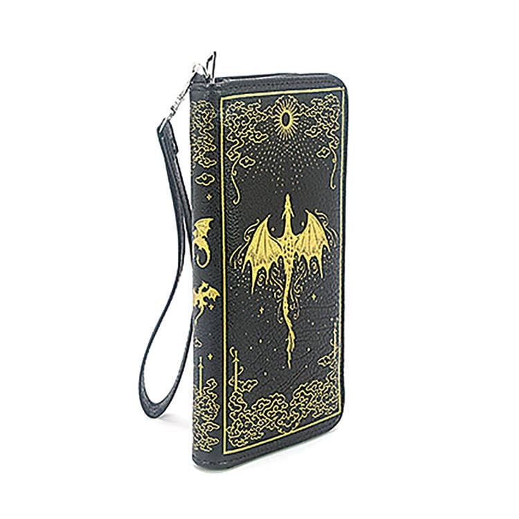 Romantasy Dragon Book Wallet in Vnyl