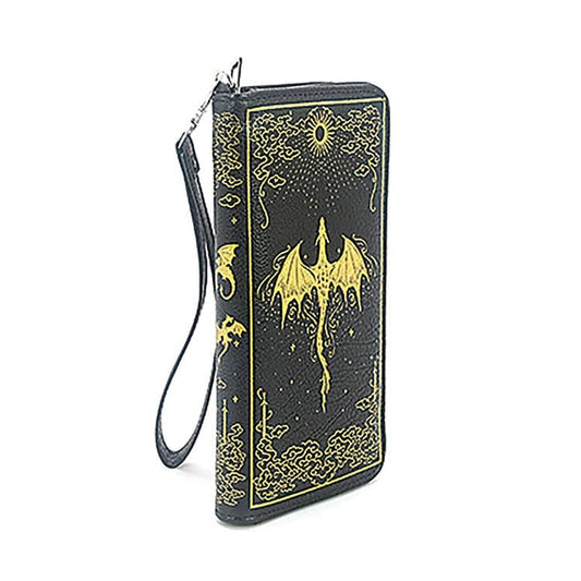 Romantasy Dragon Book Wallet in Vnyl