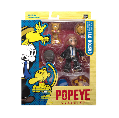 Boss Fight Studio: Action Figures and Collectibles - Popeye Classics Action Figure: Castor Oyl
