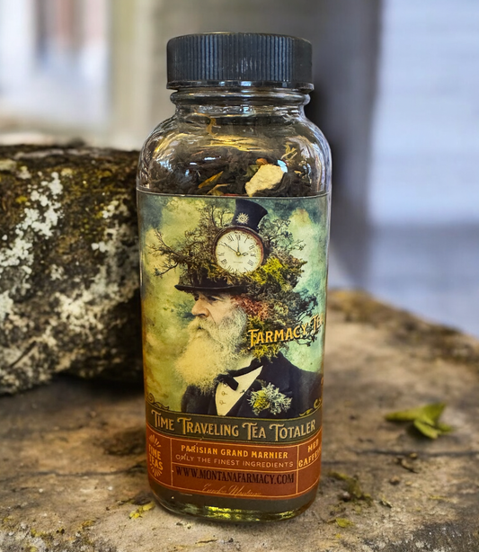 The Time Traveling Tea Totaler Grand Marnier Tea Orange note