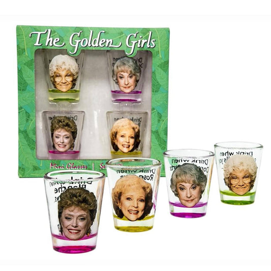 Toynk - Golden Girls Shot Glasses Set of 4