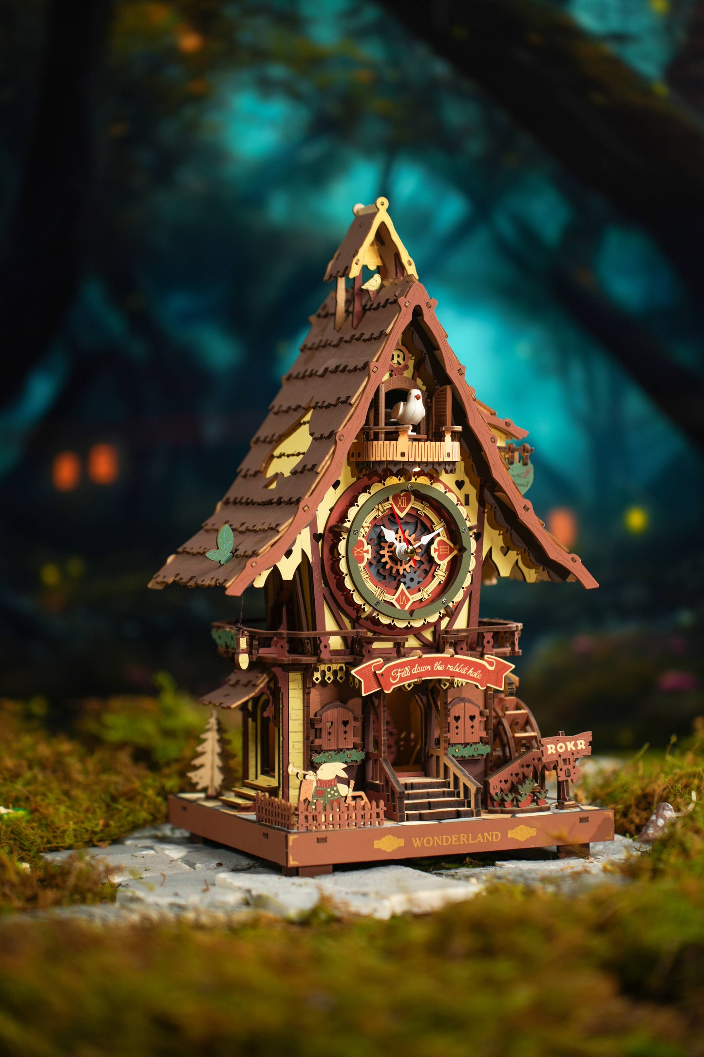DIY Wooden Puzzle: Cuckoo Clock
