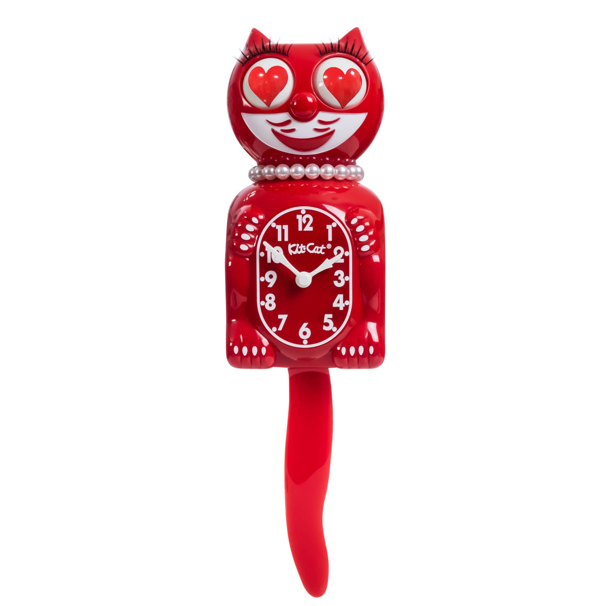 Kit-Cat Klock - Classic Red Lady Kit Cat Klock - Heart Eyes