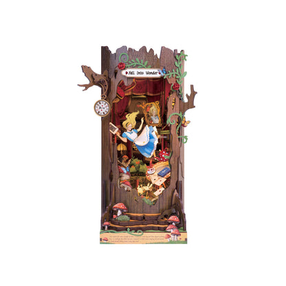 DIY Miniature Book Nook Kit: Fall into Wonder