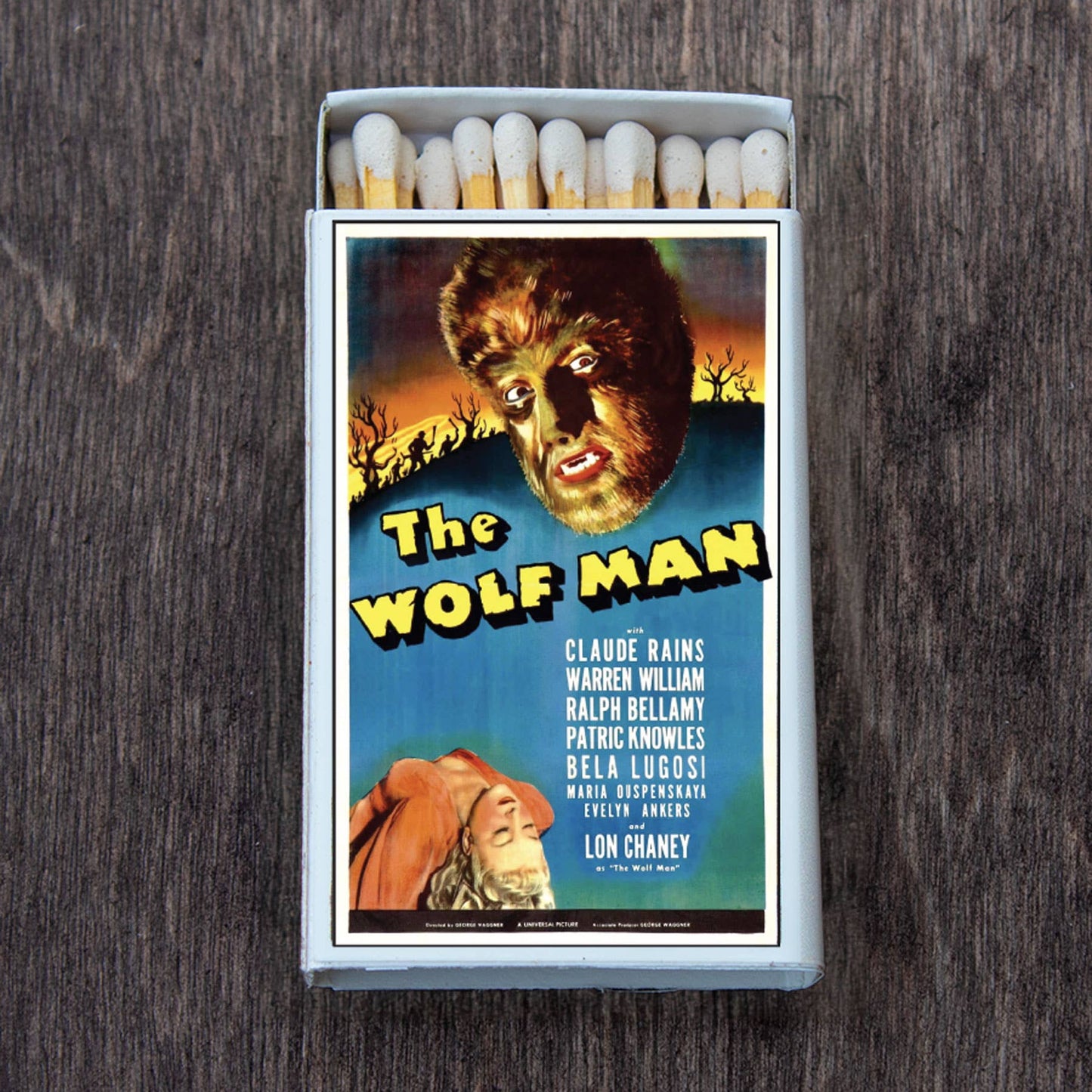 Matches- The Wolf Man Movie Poster
