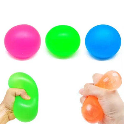Showcase - SugarSqueez Squishy Fidget Sugar Stress Ball (1pc) Assorted Colors
