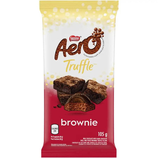 Aero Truffle Brownie Bar  - case 105g