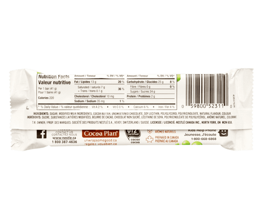 Nestle Aero Peppermint Chocolate Bar 41g