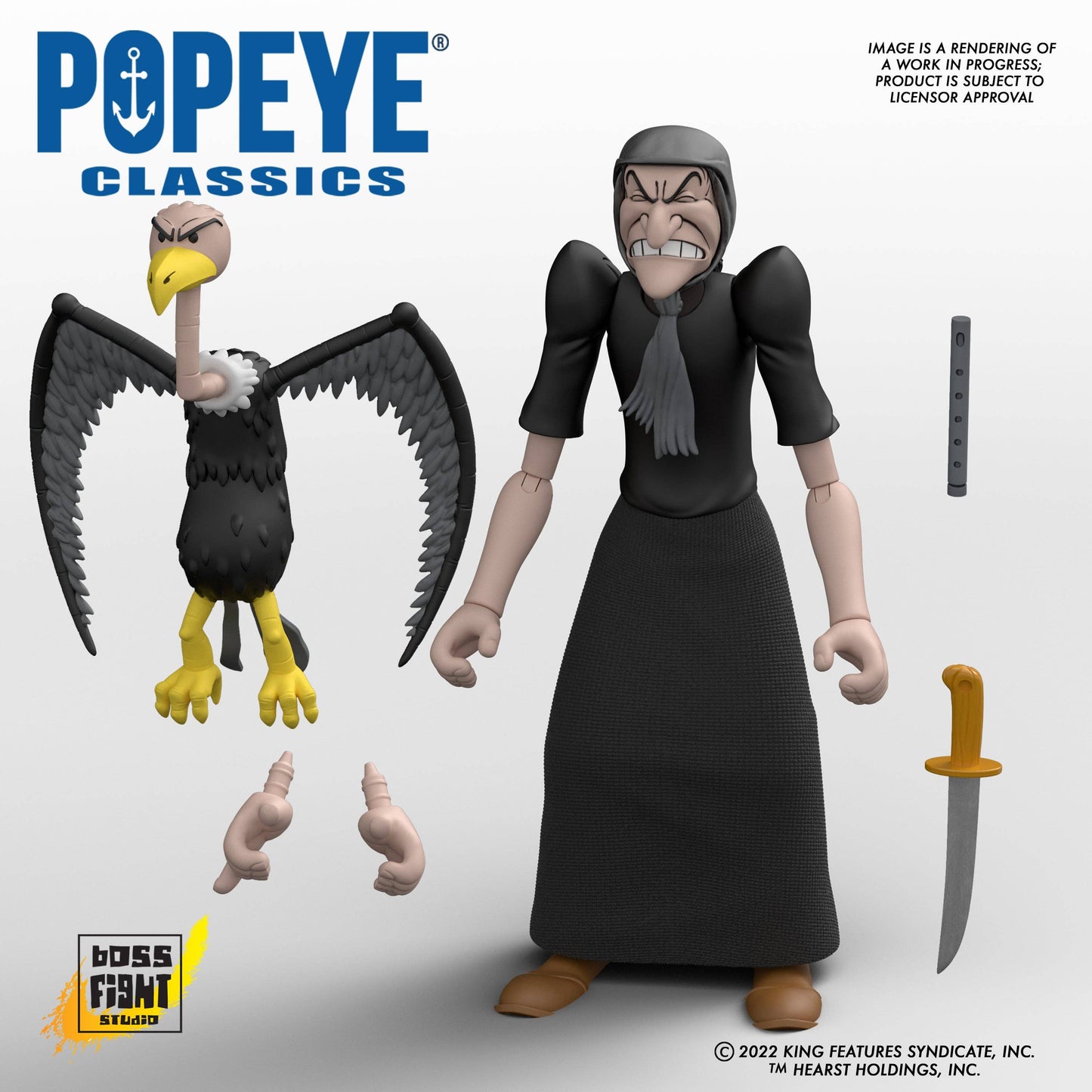 Boss Fight Studio: Action Figures and Collectibles - Popeye Classics Action Figure: Sea Hag