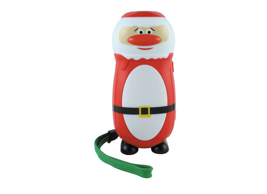 Eco Hand-Rechargeable Santa Flashlight