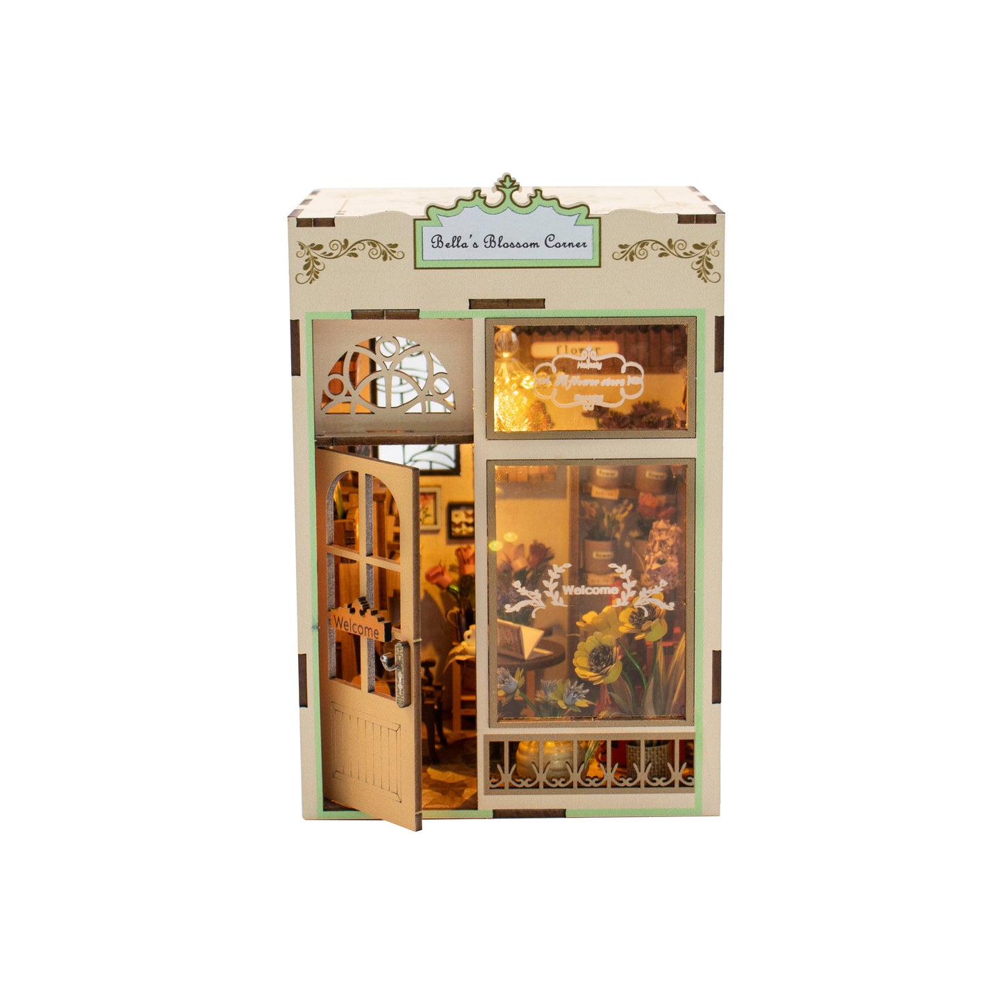 DIY Book Nook Kit: Bella’s Blossom Corner