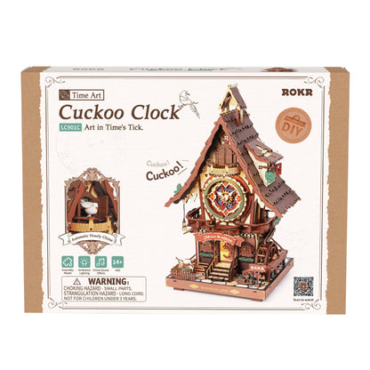 DIY Wooden Puzzle: Cuckoo Clock
