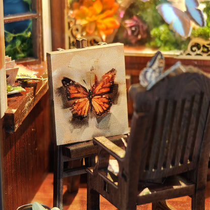DIY Book Nook Kit: Butterfly Workshop