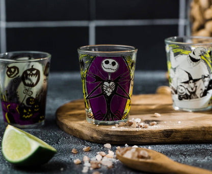 Toynk - Disney Nightmare Before Christmas 4pc Mini Glass Set