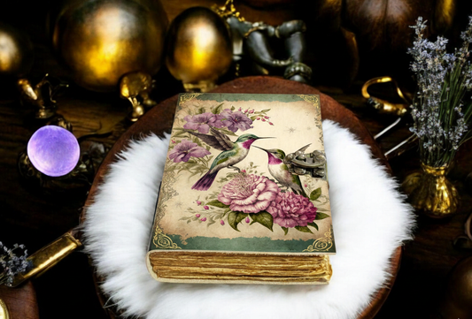 Hummingbird Leather Handmade Journal