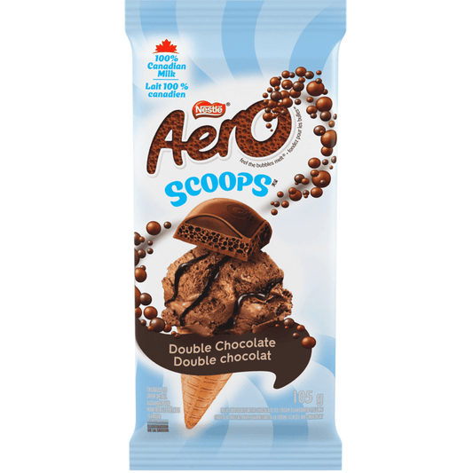 Aero Scoops Double Chocolate Milk Chocolate Bar, 105